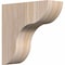 Ekena Millwork Carmel Smooth Corbel, Douglas Fir, 3 1/2"W x 10"D x 10"H COR04X10X10CAR00SDF - alternate 1